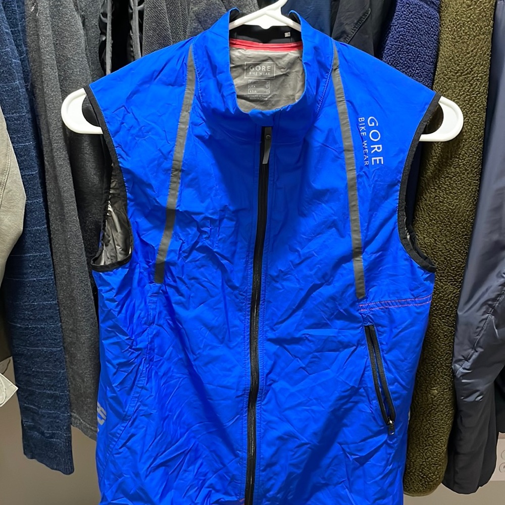 Men’s Medium Gore Windstopper Bike Vest. Excellent used condition.
